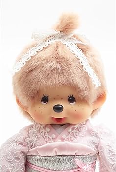 Amazon.co.jp: 久月official オリジナル お着物姿モンチッチ 女の子