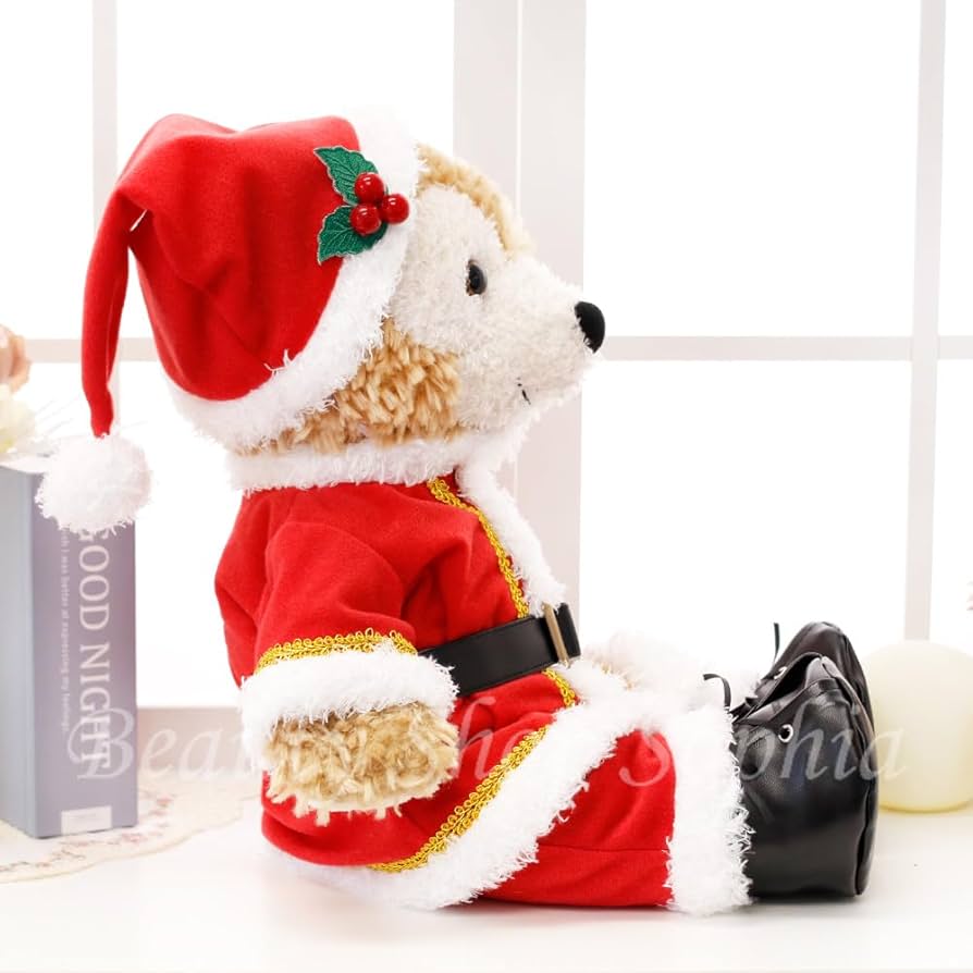 Amazon.co.jp: ダッフィー用 ケープ付クリスマスコスチューム 服 単品