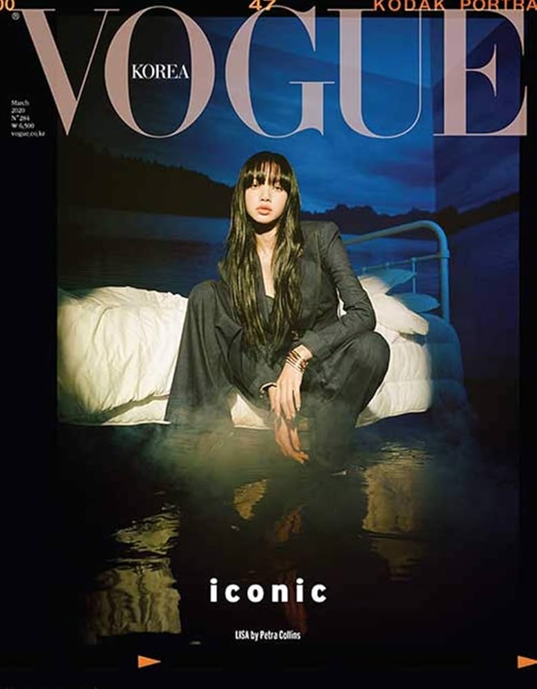 Amazon.co.jp: 表紙:BLACKPINK LISA/VOGUE(ヴォーグ) KOREA 3月号E型