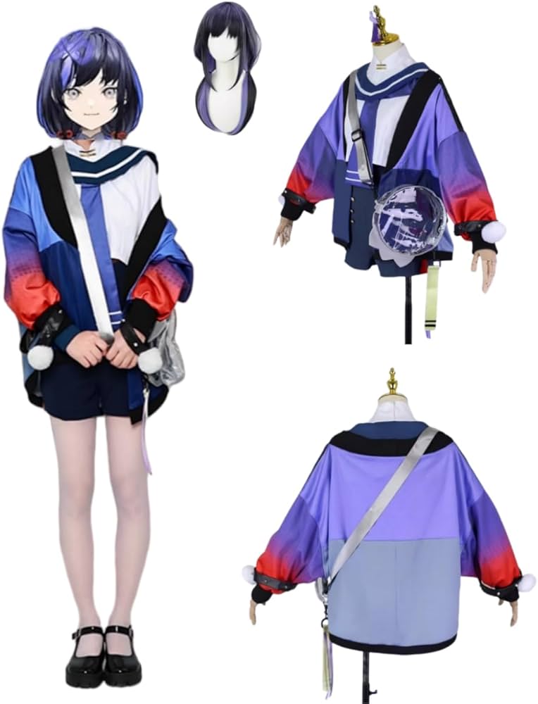 Amazon.co.jp: バーチャルYouTuber VTuber 先斗寧 コスプレ衣装