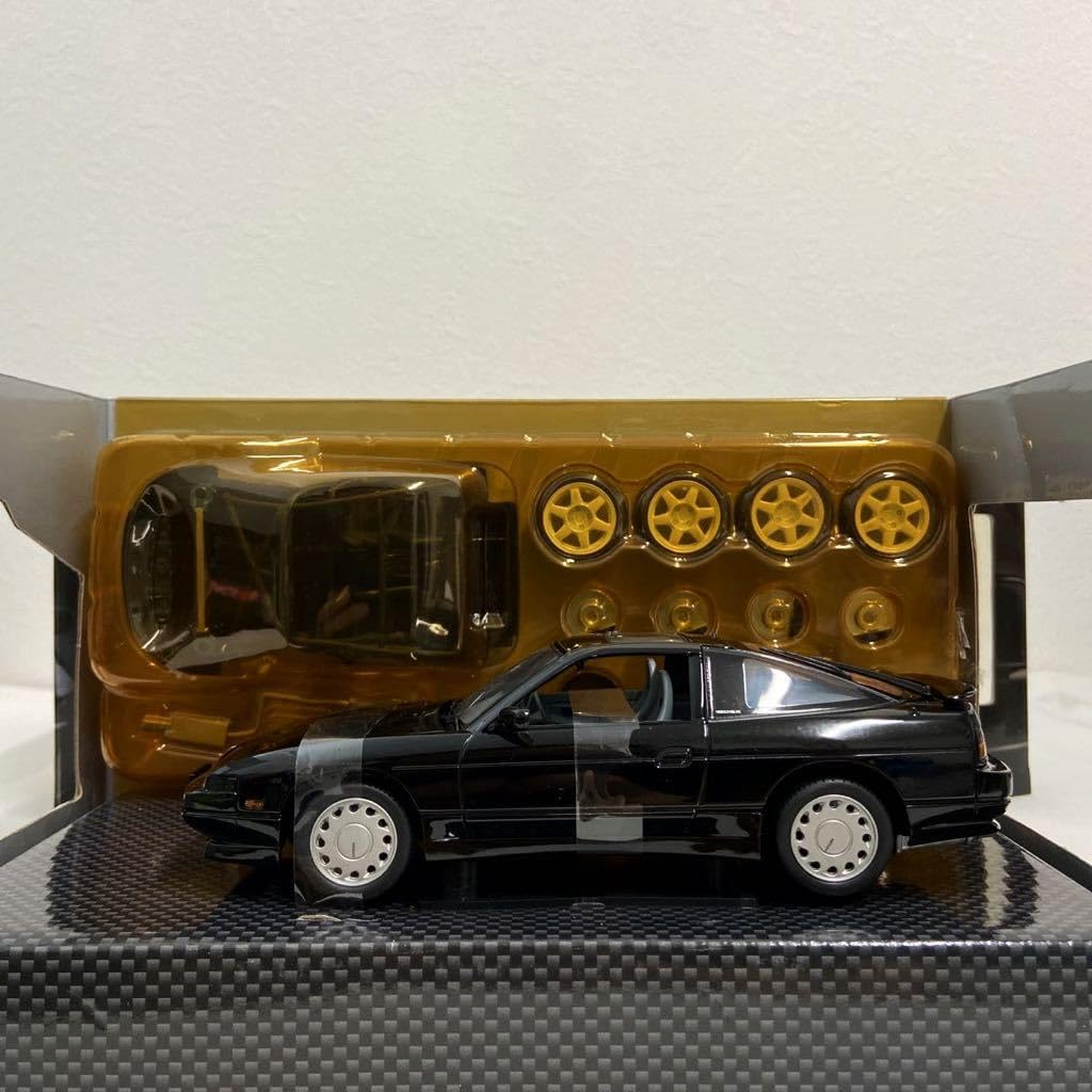 Amazon | アオシマ DISM 1/24 NISSAN 180SX RS13 Black 前期型 1990年