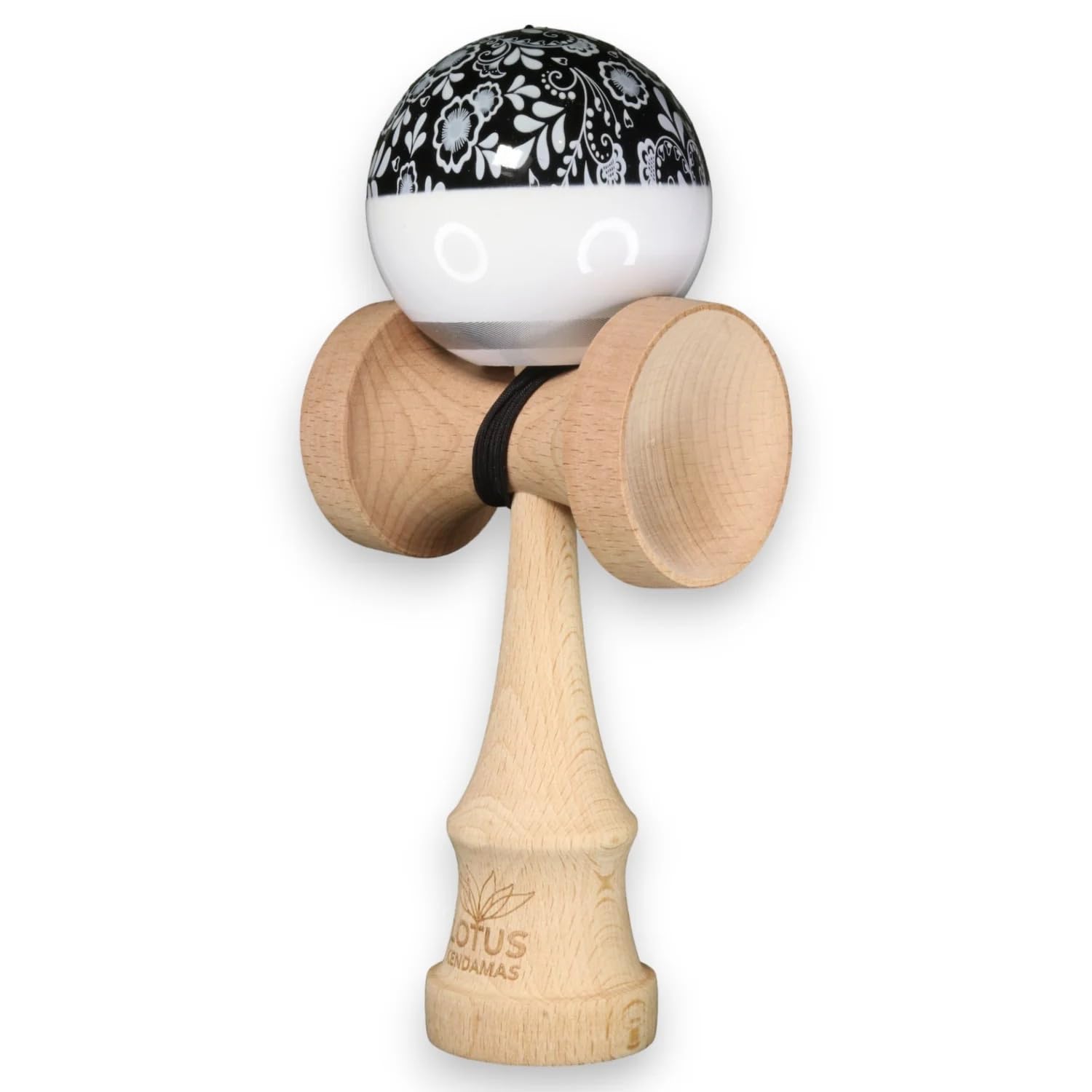 Amazon | LOTUS けん玉 ロータス ブルーム Bloom Kendama (ブラック