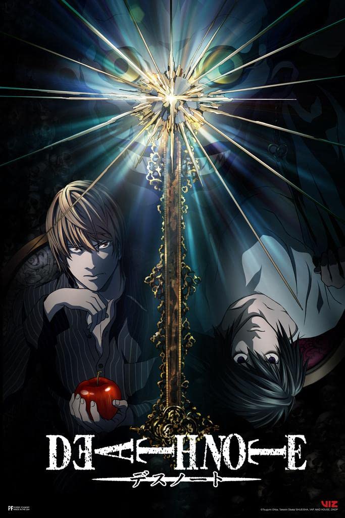Amazon.com: Death Note Poster Light Yagami Merch Anime Cool Wall