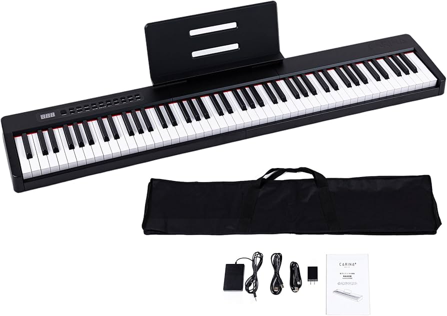 Amazon.co.jp: Carina Electronic Piano 88 Keys Keyboard Lightweight