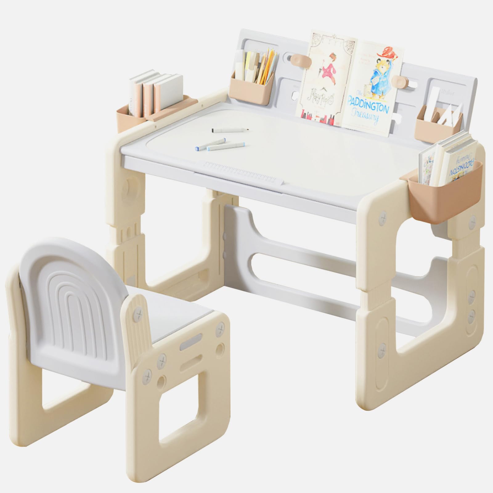 Amazon.co.jp: GU MODE 子供用テーブルと椅子 2点セット 4モード