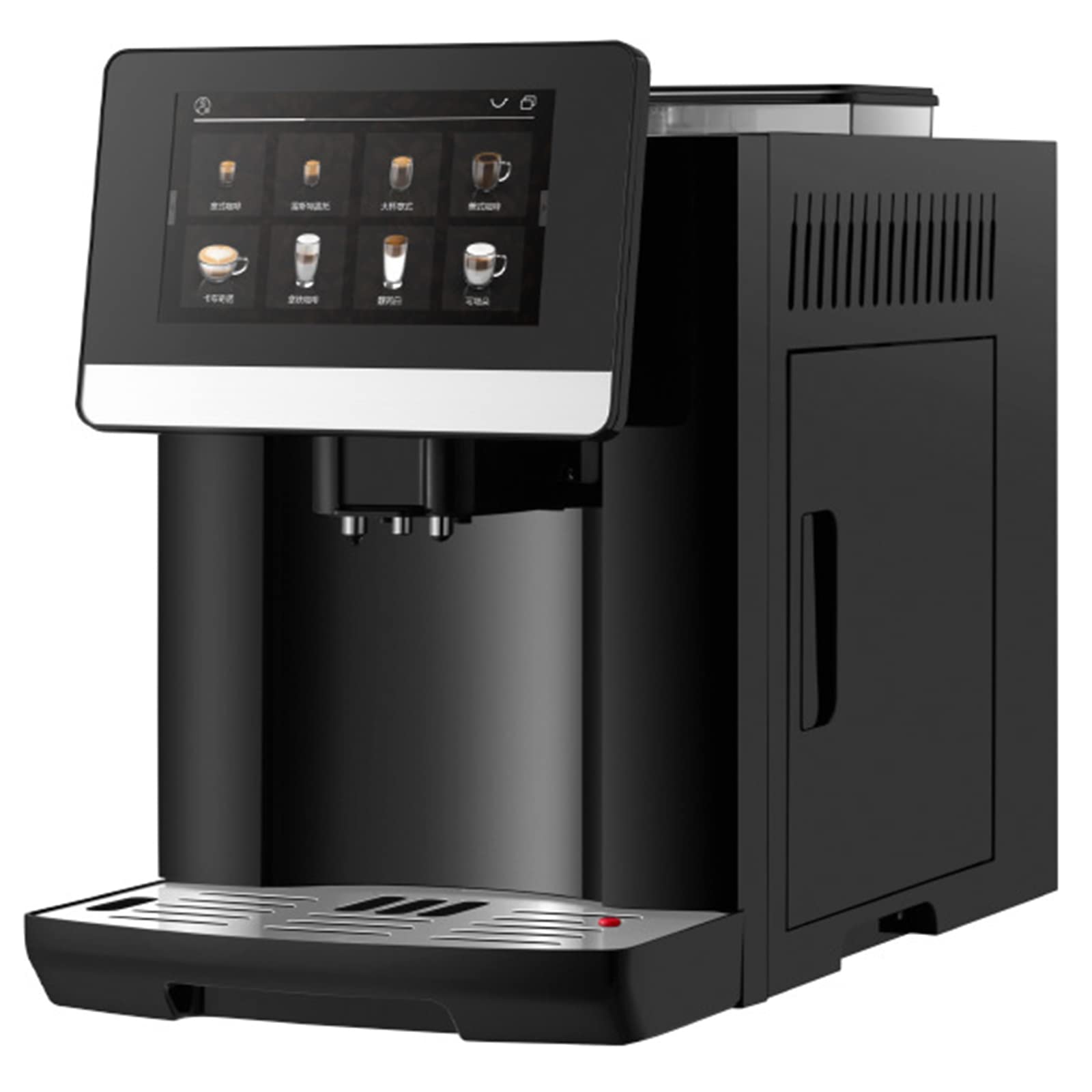 Amazon | タッチスクリーンスマートコーヒーマシン、統合粉砕、家庭用