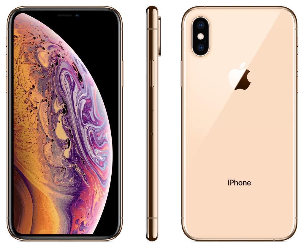Amazon.com: Apple iPhone XS,美國版,256GB,金色- 解鎖(翻新) : 手機和配件