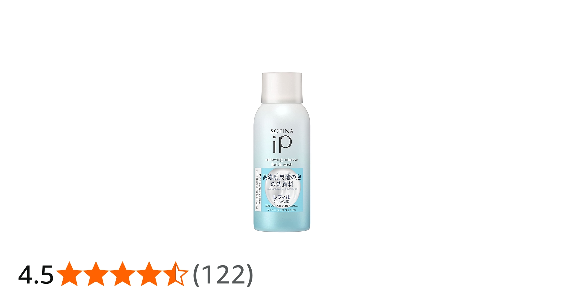 Amazon.co.jp: ソフィーナiP(アイピー) リニュー ムース ウォッシュ