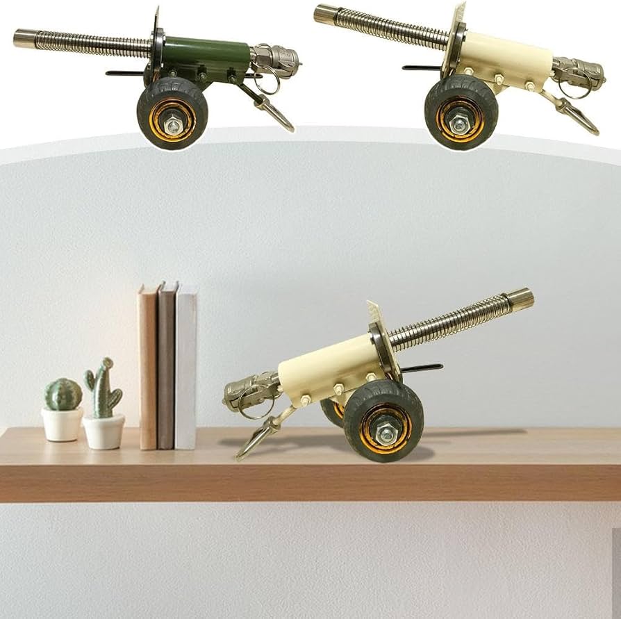 Amazon.co.jp: LZYWOD 爆竹砲兵砲、ステンレススチールミニキャノン