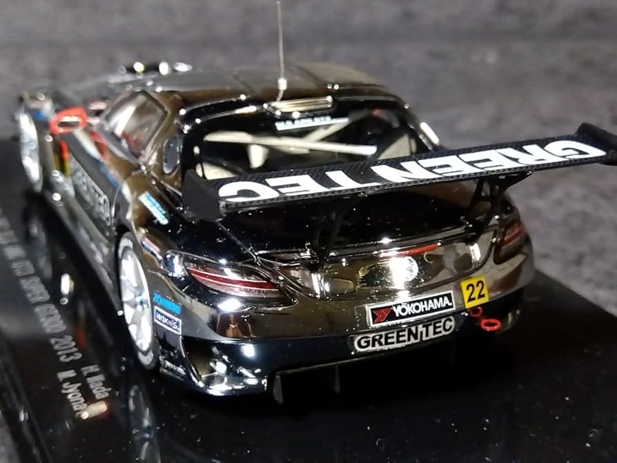 Amazon | エブロ 1/43 グリーンテック SLS AMG GT3 2013年 スーパー GT