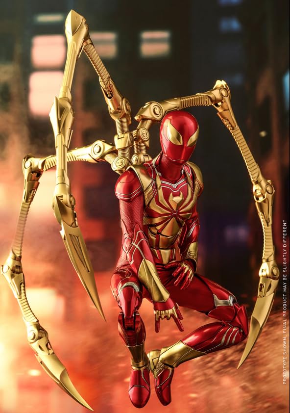 Amazon.com: Hot Toys 1:6 Spider-Man - Iron Spider Armour - Marvel