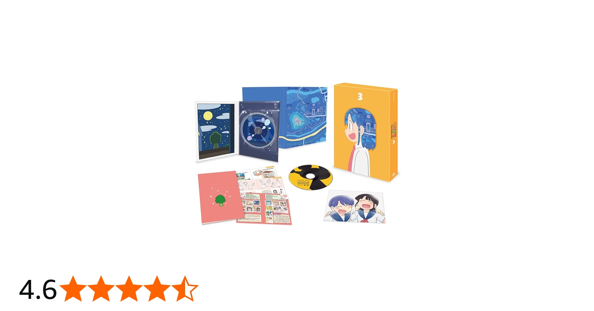 Amazon.co.jp: 【Amazon.co.jp限定】CITY THE ANIMATION Blu-ray3巻(L