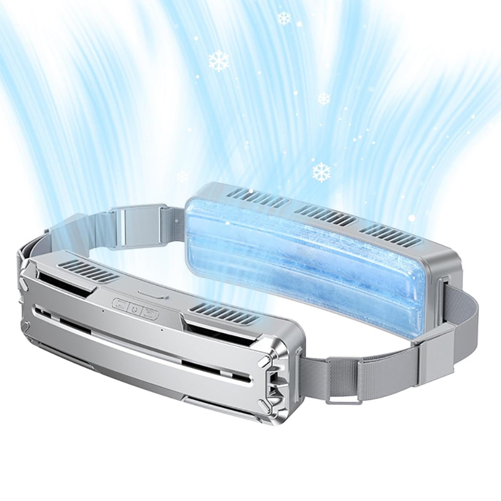 Amazon | 腰掛け扇風機 ベルトファン PCM氷感材料 1秒急速冷感 2024