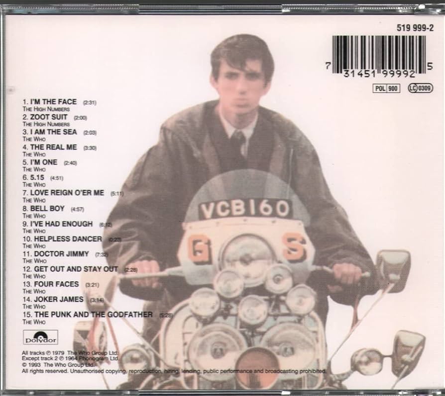 Amazon.co.jp: Quadrophenia Ost: ミュージック