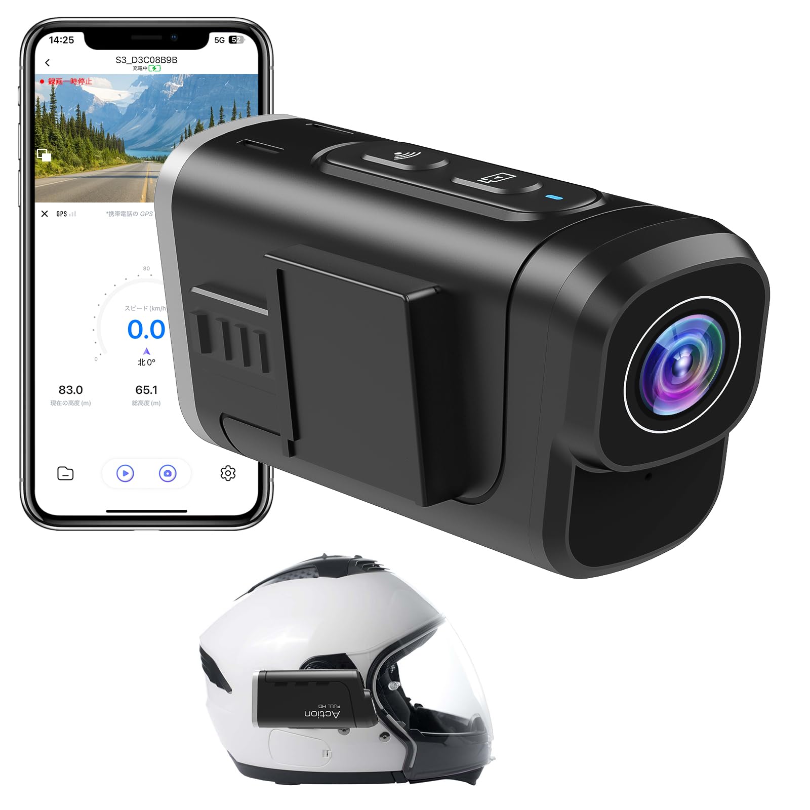 Amazon.co.jp: 4K ドライブレコーダー本体 車載 2カメラ 前後同時録画