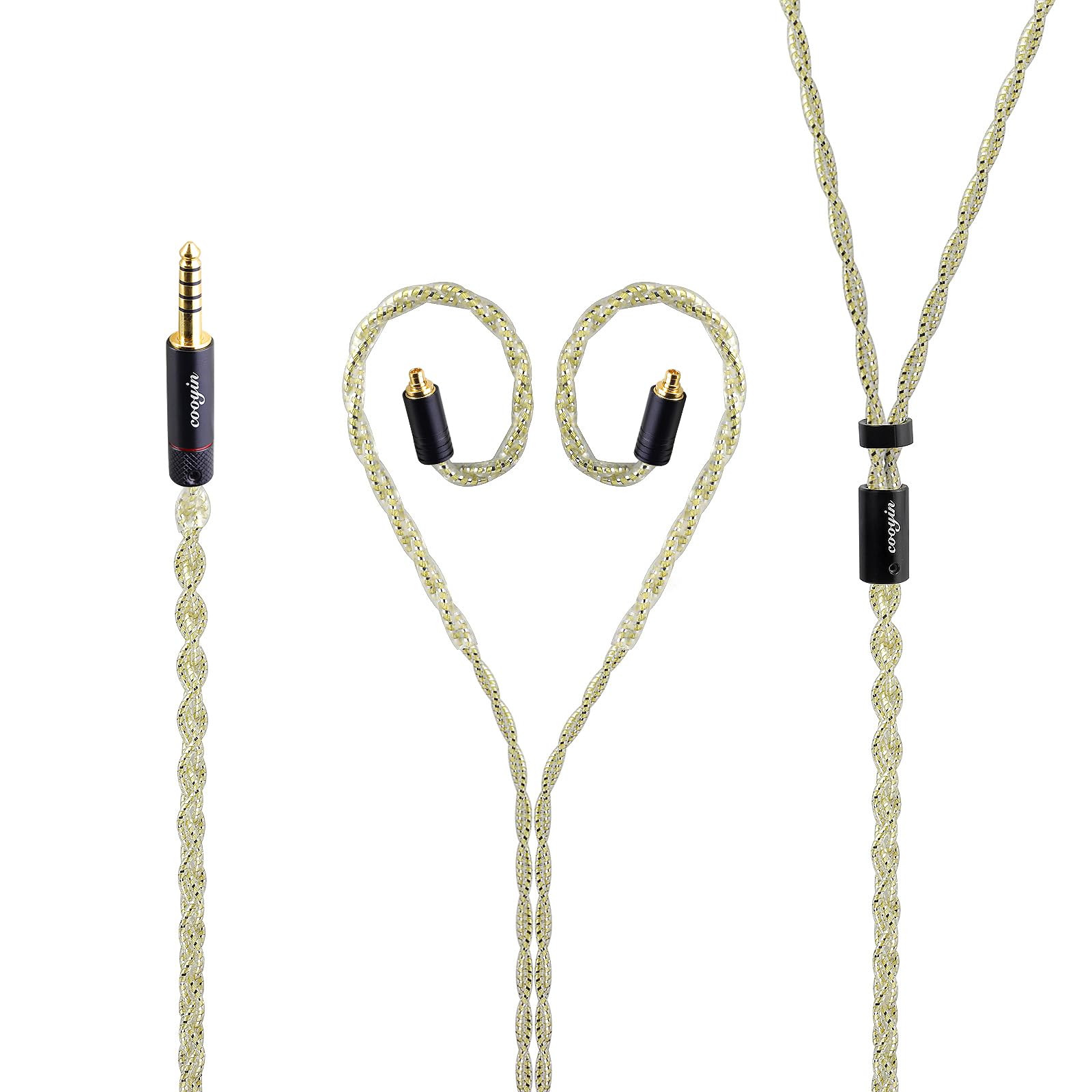 Amazon | cooyin cyxj リケーブル IE300/IE900 に対応 ケーブル