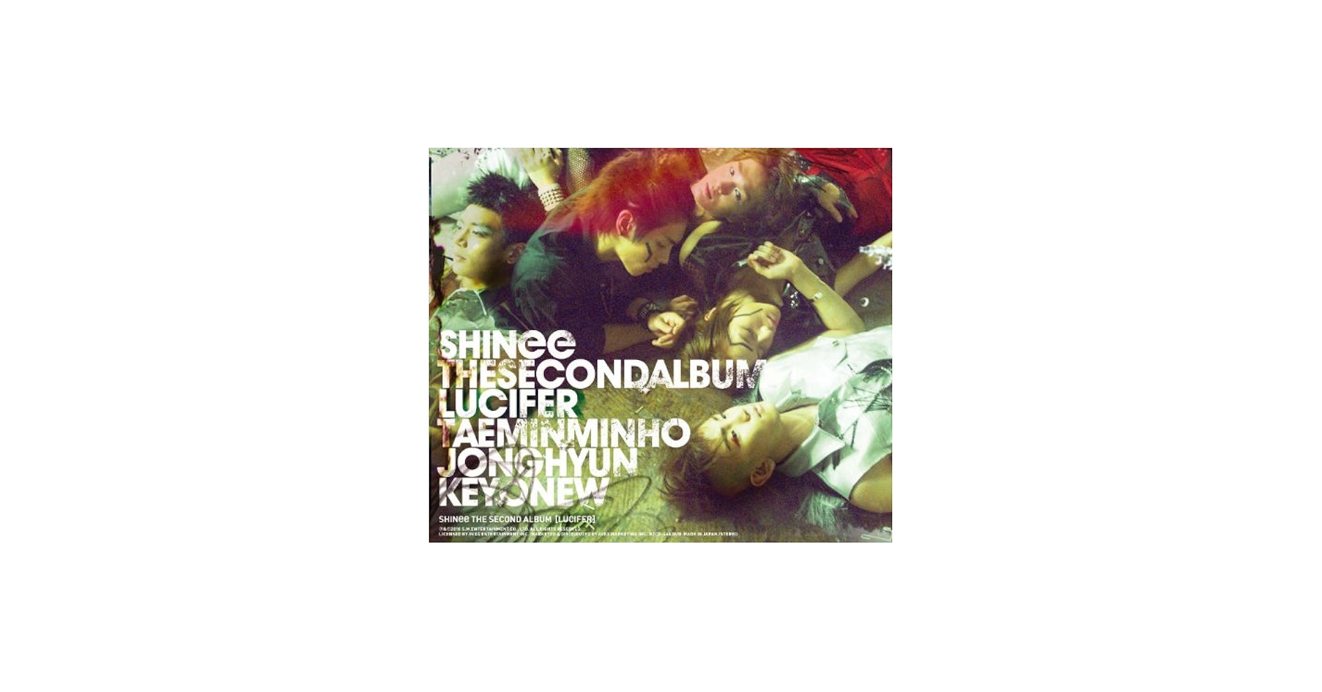 SHINEE - SHINee The 2nd ALBUM 「LUCIFER」(DVD付)【ジャケットA