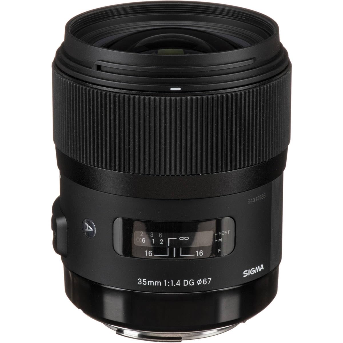 Amazon.com : Sigma 35mm F1.4 Art DG HSM Lens for Canon, Black, 3.7
