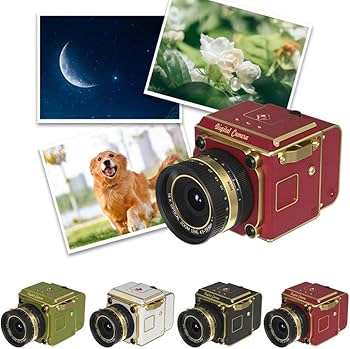 Amazon | デジタルカメラ レトロ ポータブル CCD カメラ 4K 録画｜6400