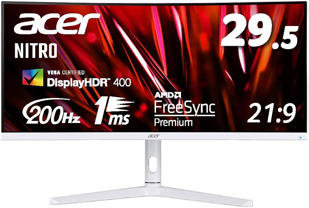 Amazon.co.jp: Acer ゲーミングモニター Nitro XZ306CXwmiiiphx 29.5