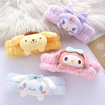 Amazon.com : Kawaii Spa Headband for Washing Face, Make Up, Party