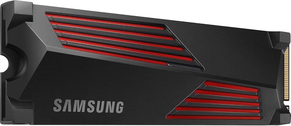 Samsung 990 PRO Heatsink M.2 NVMe SSD (MZ-V9P1T0CW), 1 TB, PCIe
