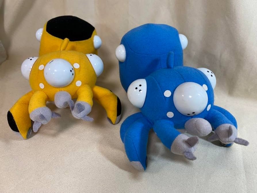 Amazon.co.jp: タチコマ ぬいぐるみ2個セット 攻殻機動隊 : おもちゃ