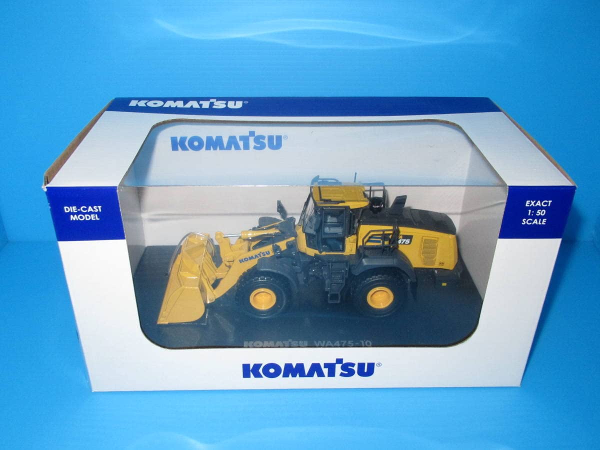 Amazon | 未開封箱 コマツ KOMATSU 建機ダイキャストモデル 【 WA475