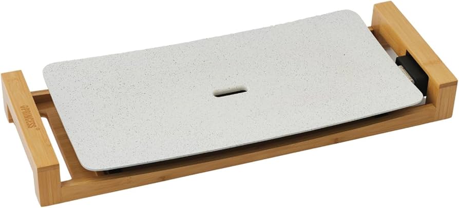 Amazon | Princess テーブルグリルストーンホワイト ホットプレート