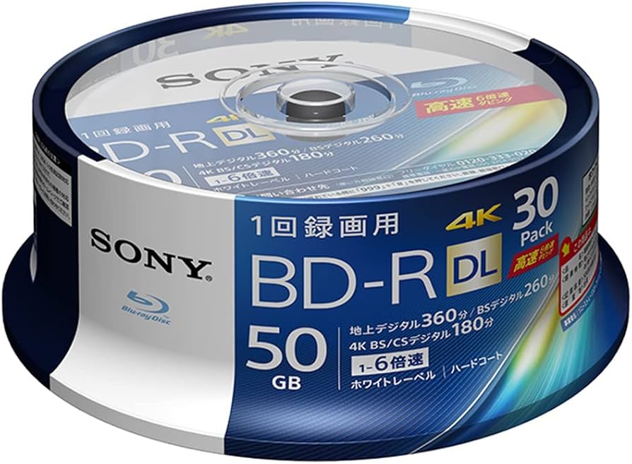 Amazon.co.jp: ソニー(SONY) 【30枚(地デジ約6時間)】 ソニー / 30枚