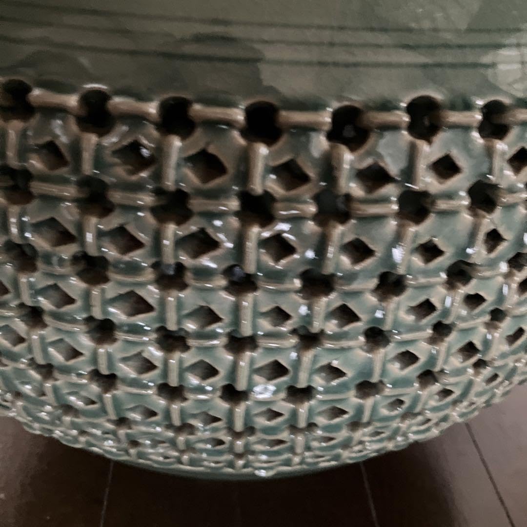 Amazon.co.jp: 在銘青山作 高麗青磁 特大飾り壺 : おもちゃ