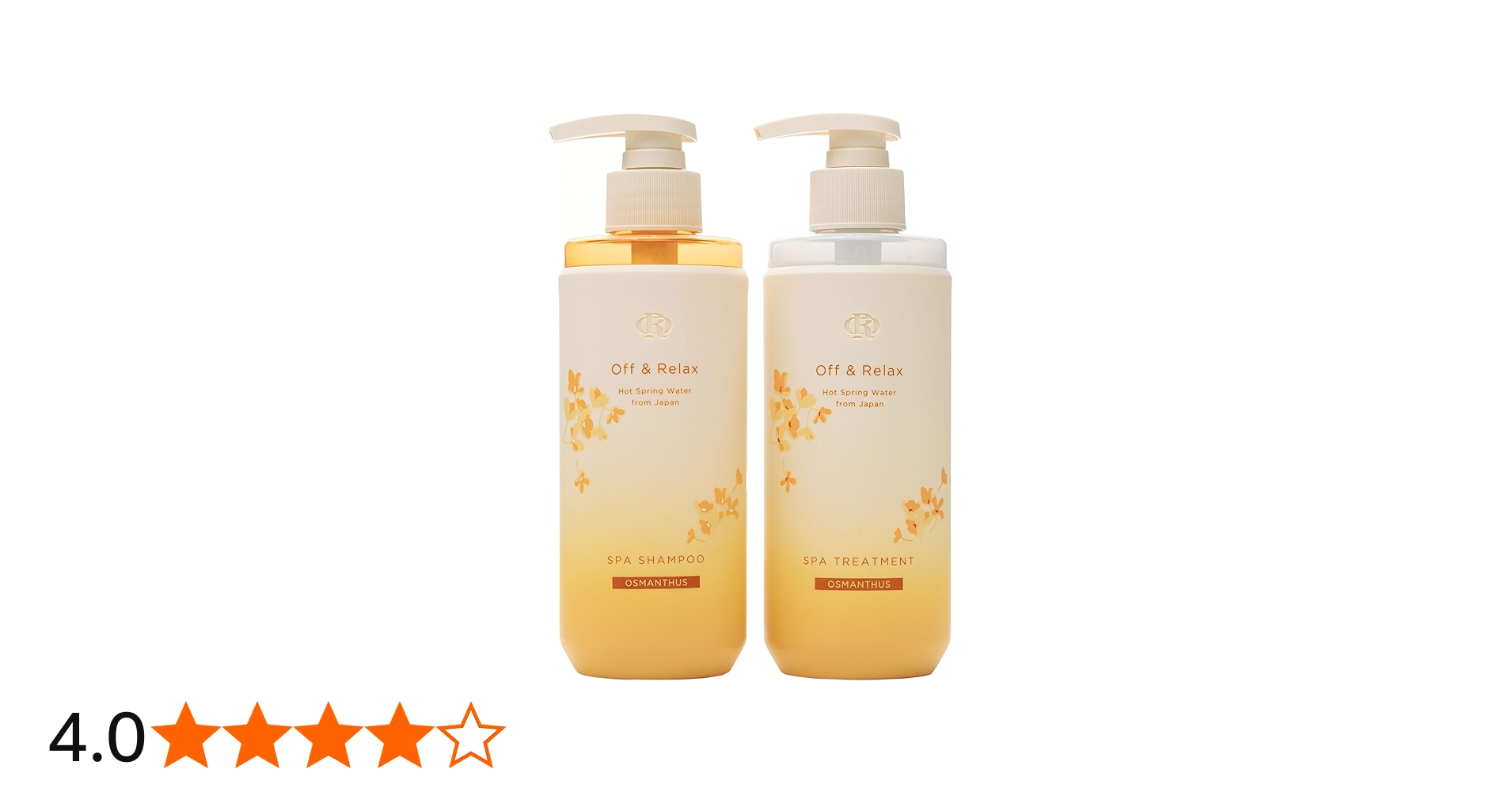 Amazon | Off&Relax OR スパ・シャンプー + ヘアトリートメント 金木犀