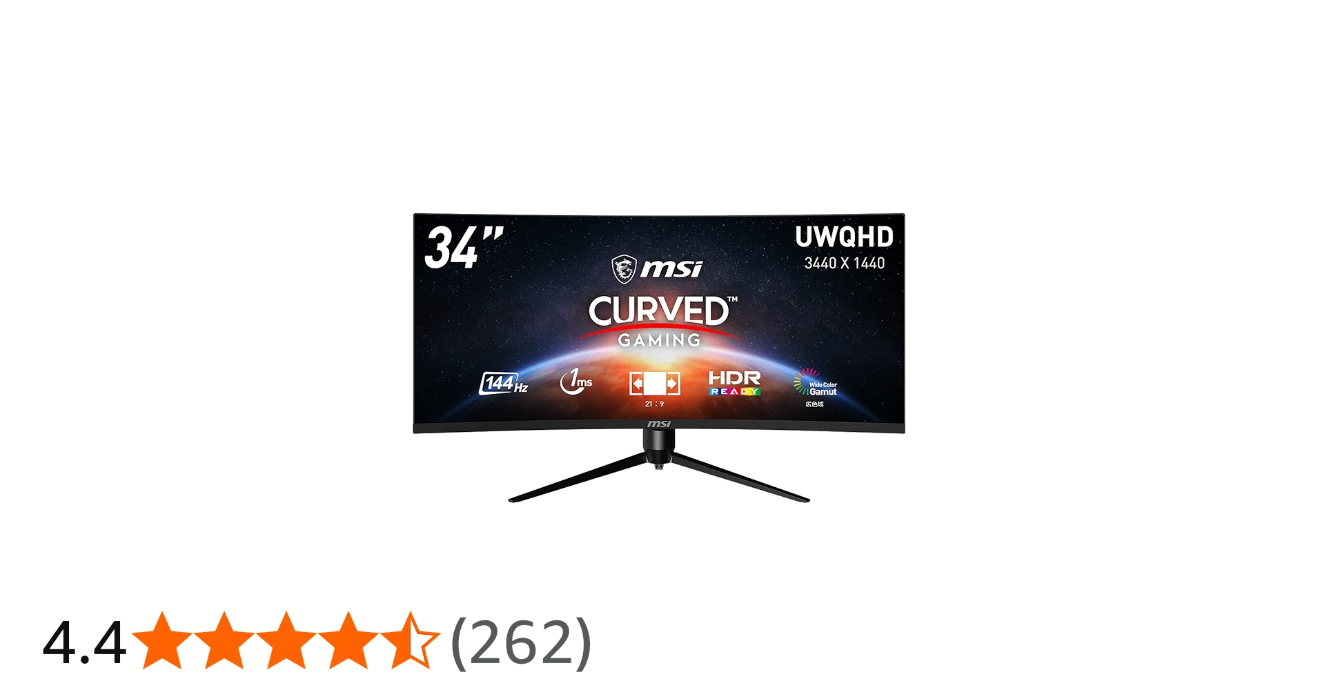 Amazon.co.jp: 【Amazon.co.jp限定】MSI 湾曲ゲーミングモニター Optix