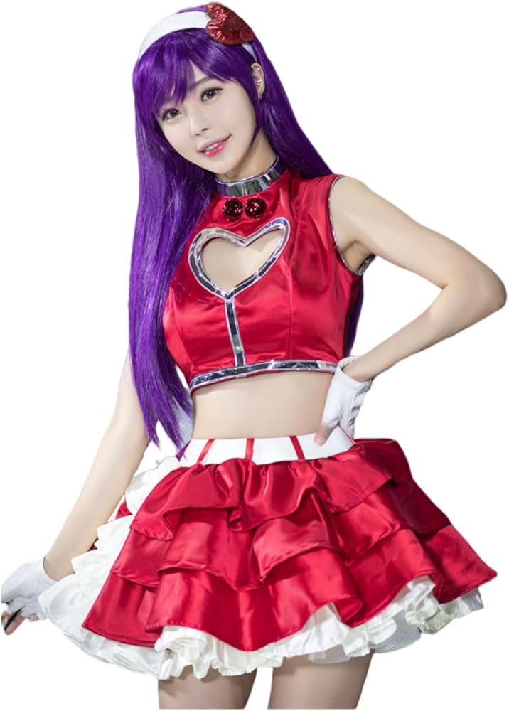 Amazon.co.jp: [FUREETAE] Y KOF 麻宮アテナ ドレス コスプレ衣装
