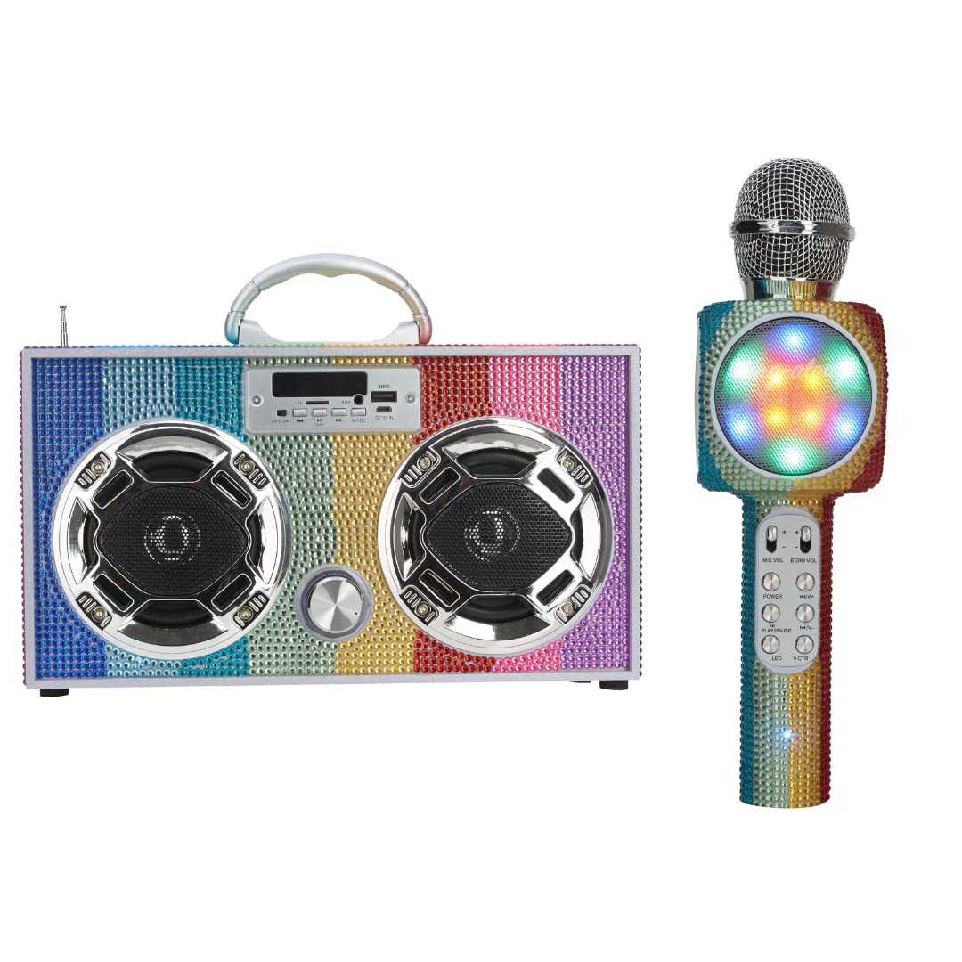 Amazon.com: Wireless Express Bling Bundle - LED Mini Boombox with