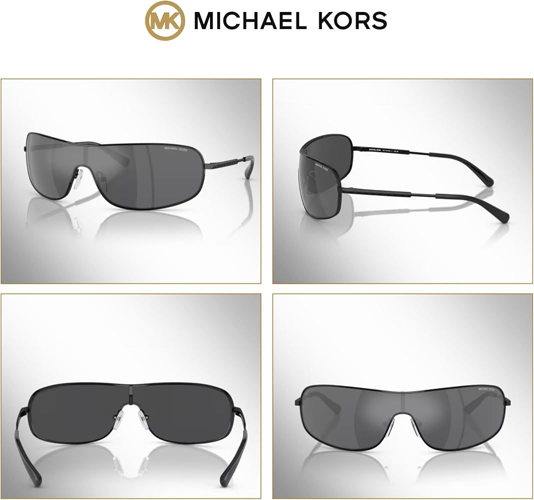 Amazon.com: Michael Kors Aix MK1139 10056G 38MM Black/Dark Grey