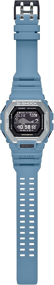 Amazon.com: Casio G-Shock G-Lide Ocean Blue Digital Surf Watch GBX
