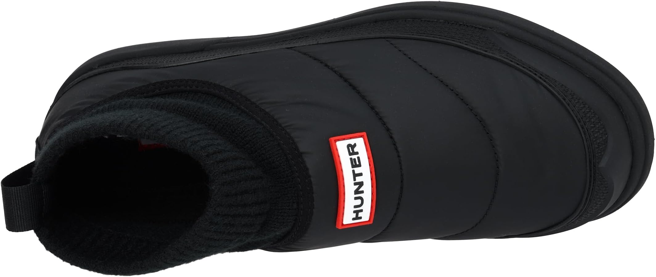 Amazon.com | Hunter MENS IN/OUT PUFFER KNITTED CUFF BOOT Sneakers