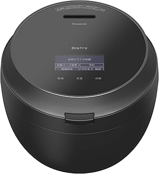 Amazon.co.jp: Panasonic SR-V10BB-K Rice Cooker, 5.5 Cm, Highest
