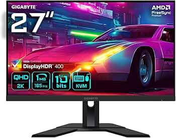 Amazon.co.jp: GIGABYTE ゲーミングモニター M27Q 27インチ KVM QHD