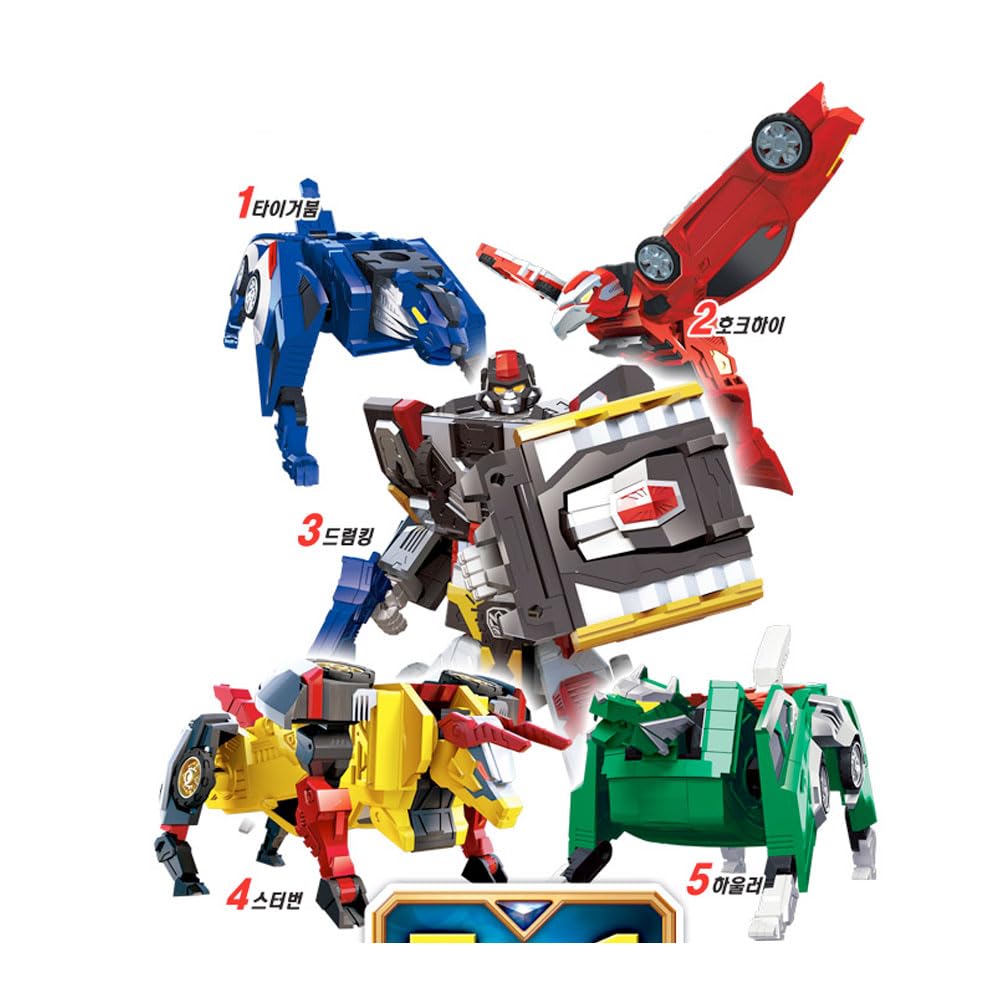 ハローカーボット サファリセーバー 韓国ロボット アクション