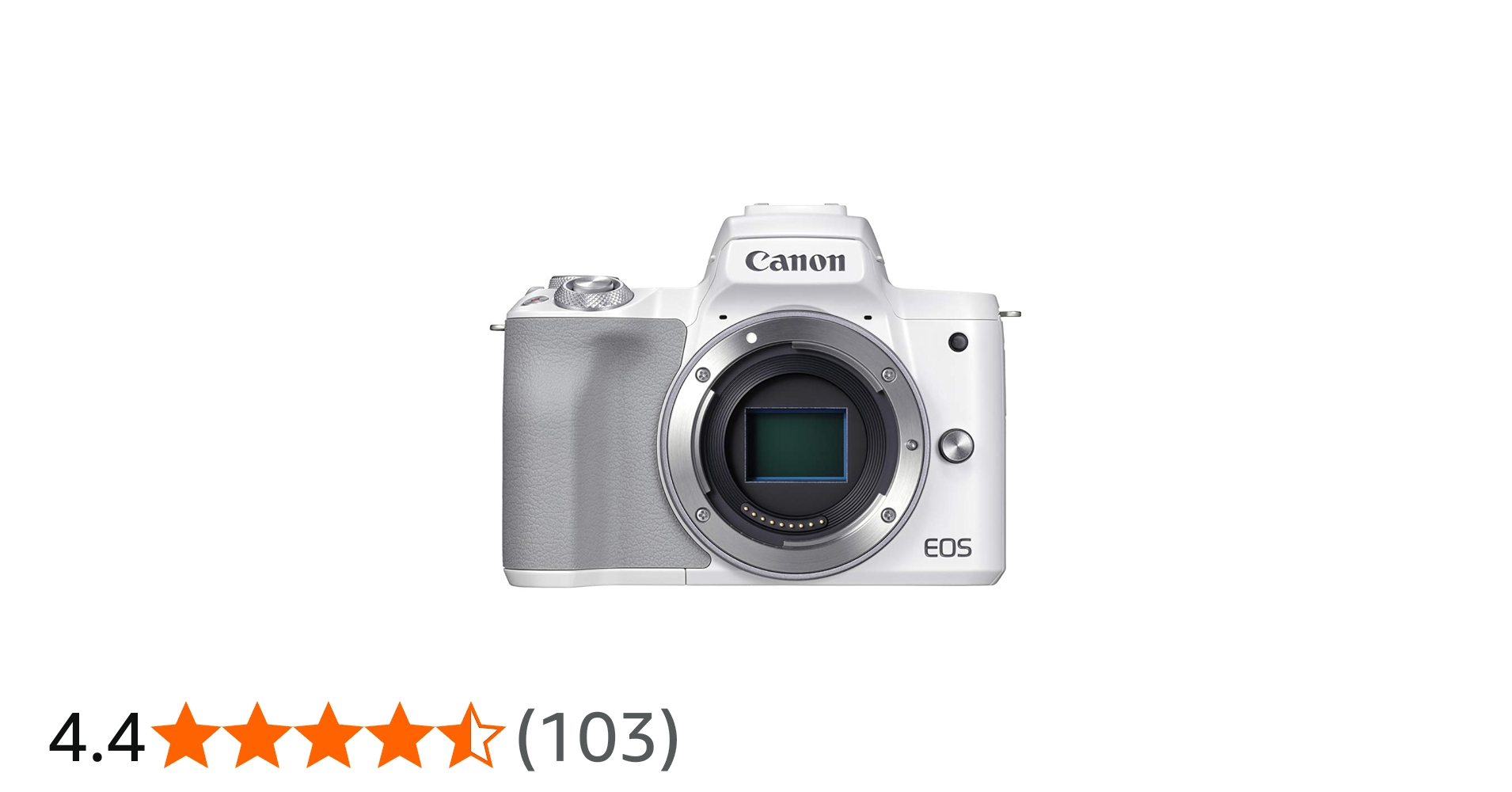 Amazon | Canon ミラーレス一眼カメラ EOS Kiss M2 ボディー ホワイト