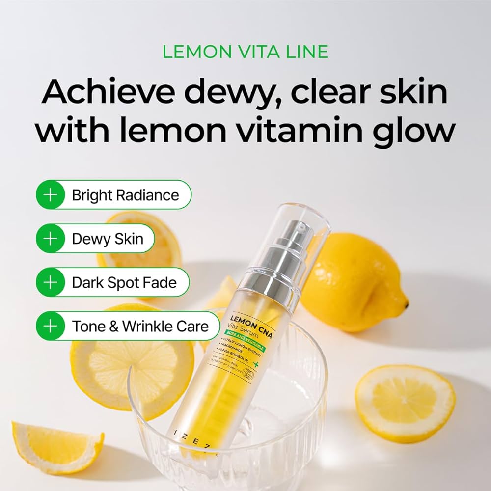Amazon.com: IZEZE LEMON CNA Vita Serum 1.01 fl.oz, 30 ml | Vitamin