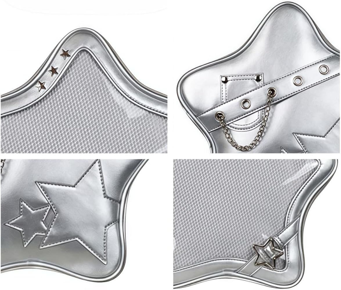 Amazon.com: Vobomo Kawaii Ita Bag Backpack Star Pins Display