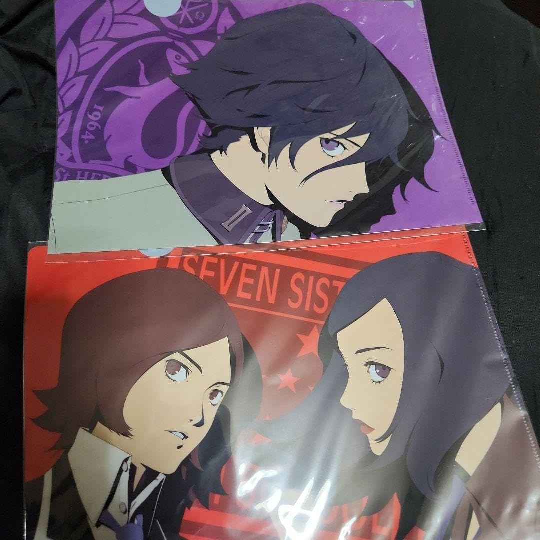 Amazon.co.jp: ペルソナ 女神異聞録 ペルソナ2 25th クリアファイル