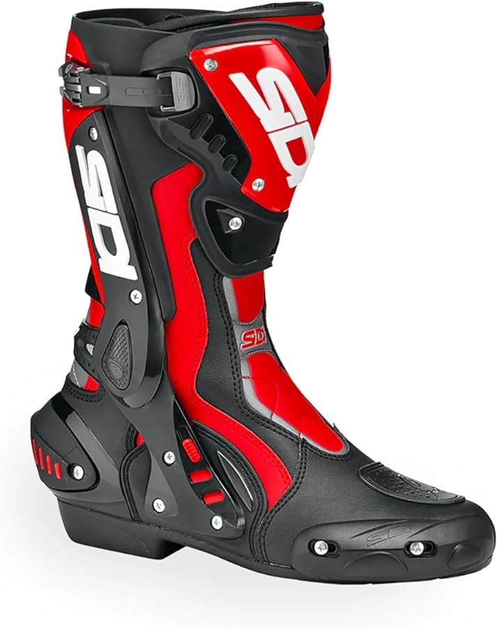 Amazon.co.jp: SIDI / シディ レース ブーツ ST ブラック・レッド