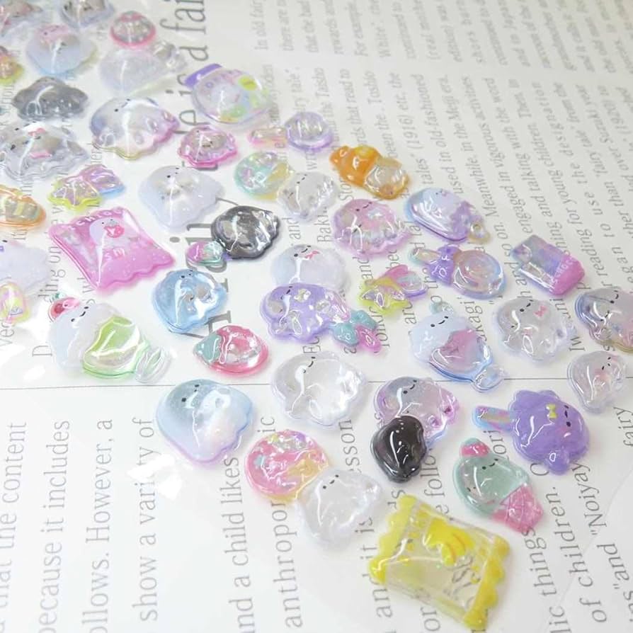 Amazon.co.jp: クーリア ボンボンドロップシール ばけばけボンボン