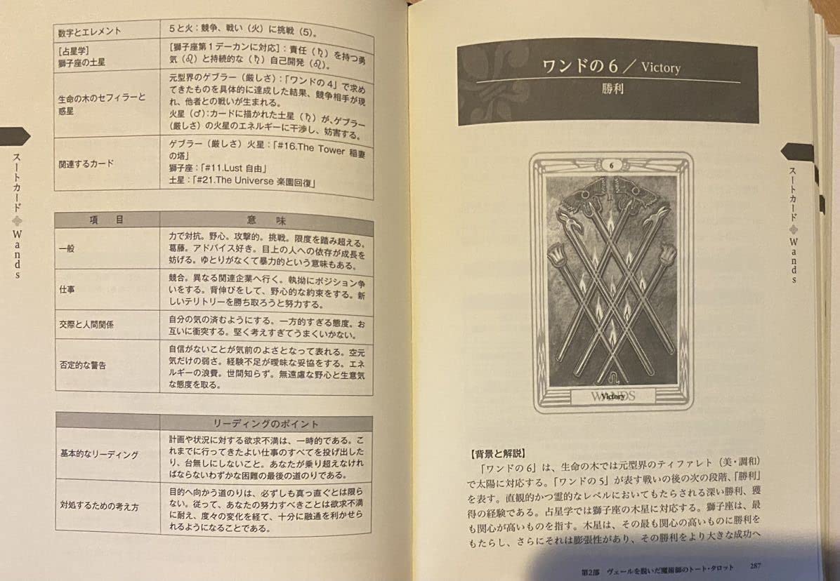 Amazon.co.jp: 占い 魔術師のトートタロット 新体系本格完全解説 （新