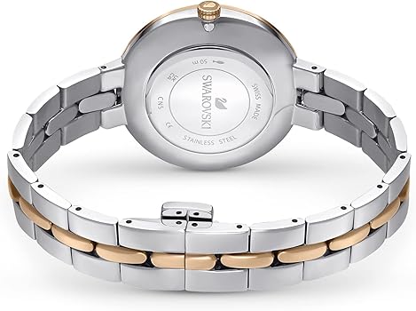 Amazon.com: Swarovski Cosmopolitan Watch, Metal Bracelet, White