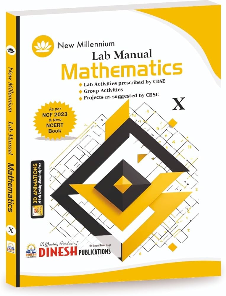 DINESH New Millennium Lab Manual Mathematics Class 10 (2025-2026